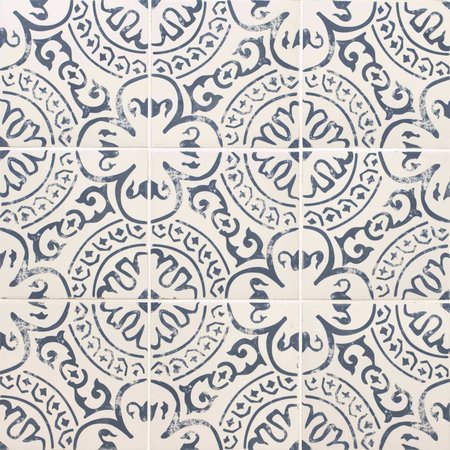 MSI Indigo 8 In. X 8 In. Glazed Porcelain Floor And Wall Tile, 12PK ZOR-PT-0315